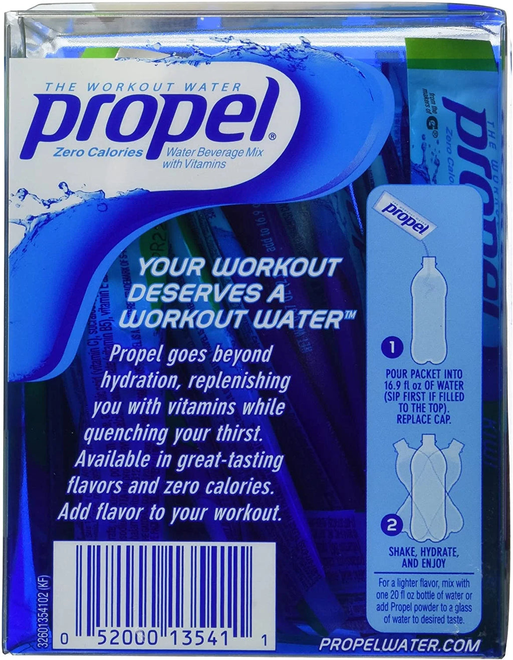 Zero Calorie Nutrient Enhanced Water Beverage Mix (36 packets) V1246