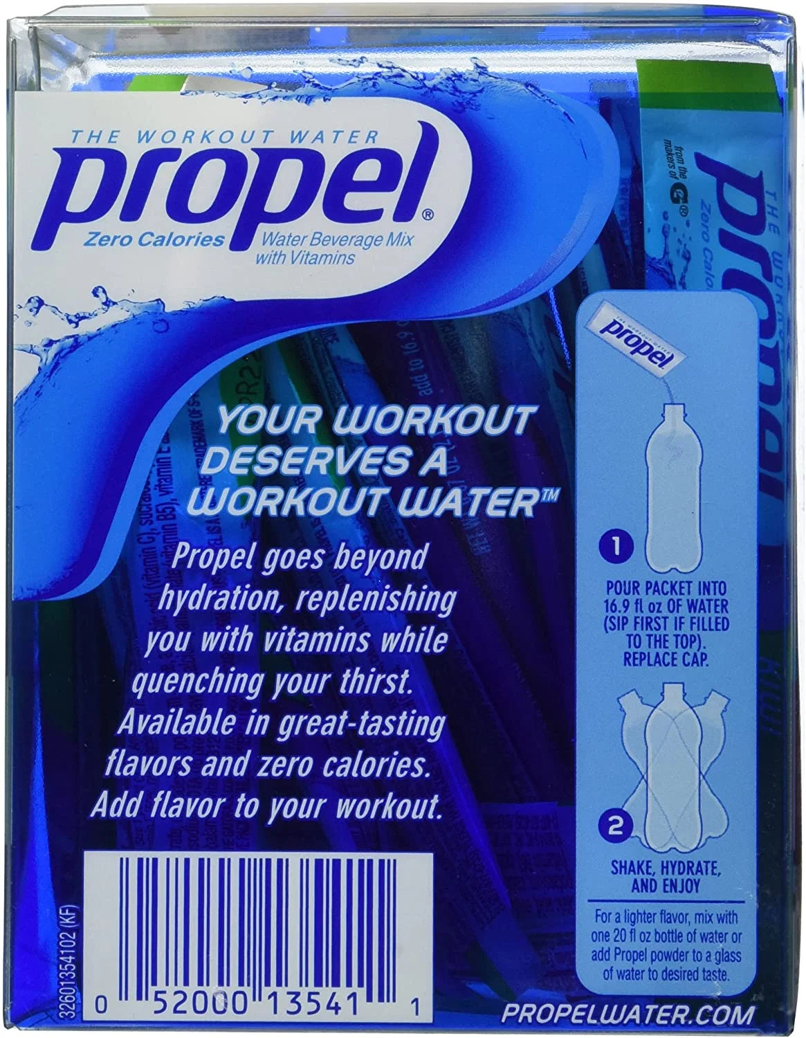 Zero Calorie Nutrient Enhanced Water Beverage Mix (36 packets) V1246