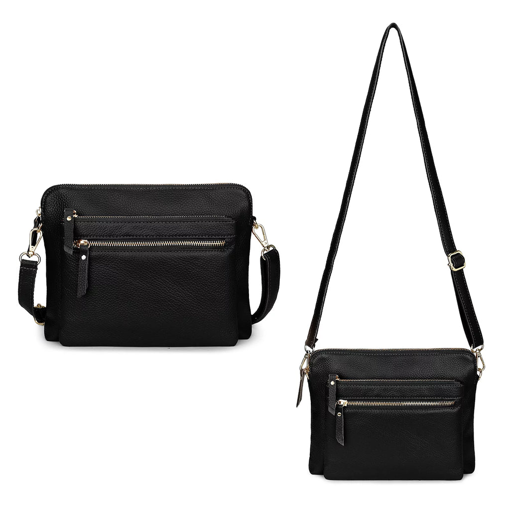 Genuine Leather Crossbody Bag J91780