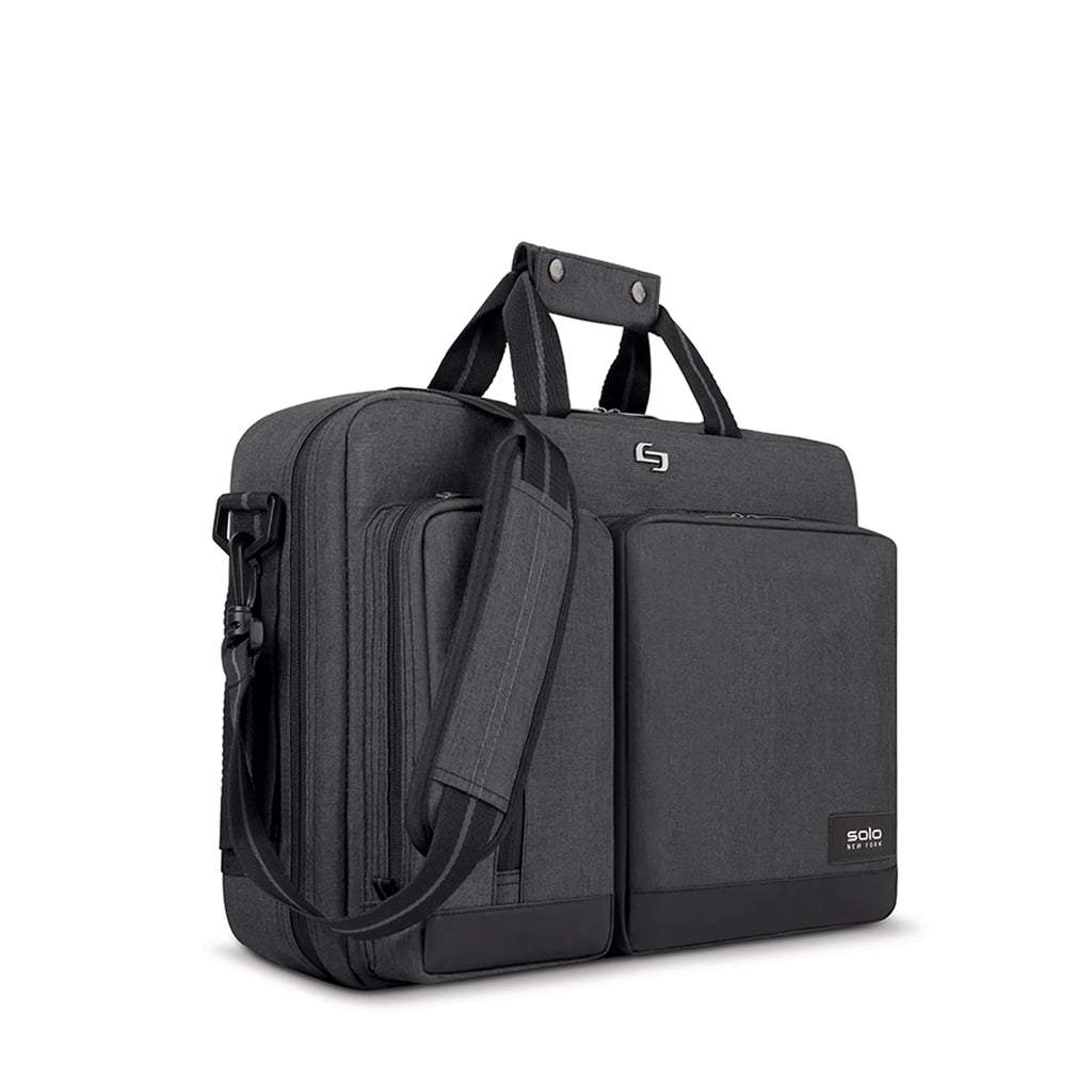 Gray Laptop Briefcase Backpack M620