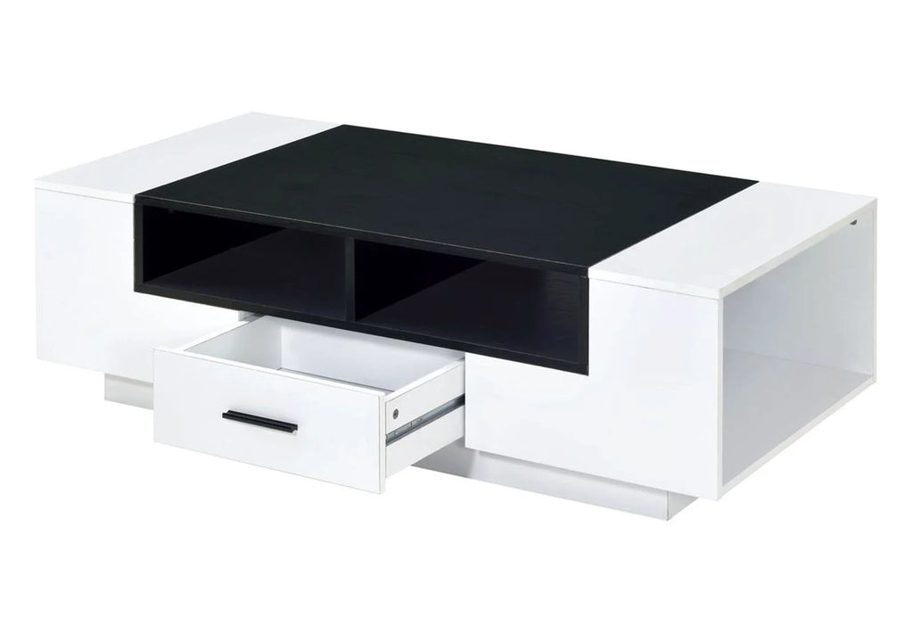 White & Black Coffee Table E204
