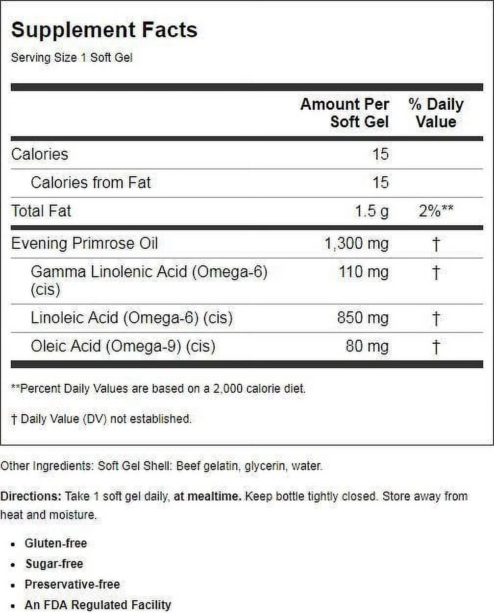 Primrose 1,300 mg 90 Sgels Q707