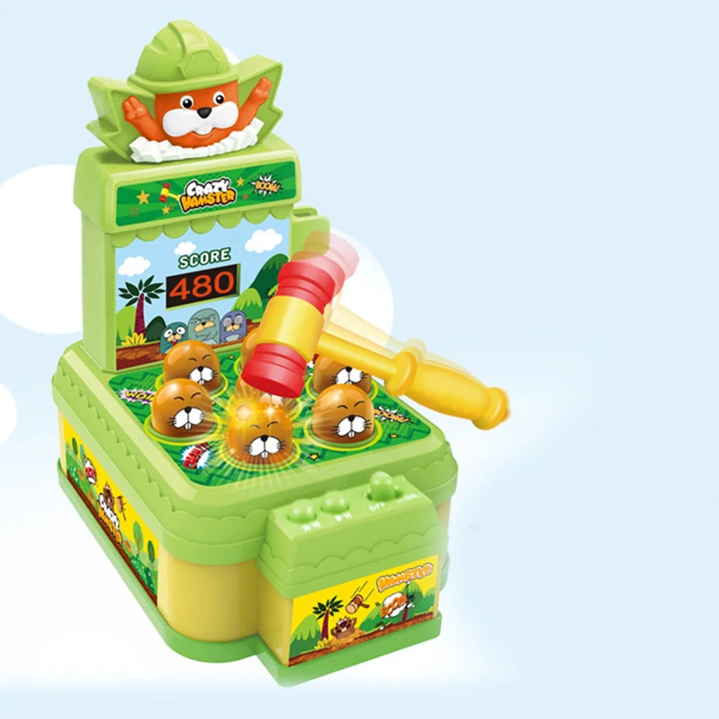 Mini Coin-operated Pound Arcade Game Toy with One Hammer V510083