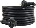 25ft 30Amp 125V Black Heavy Duty Electrical Power Cord R7461