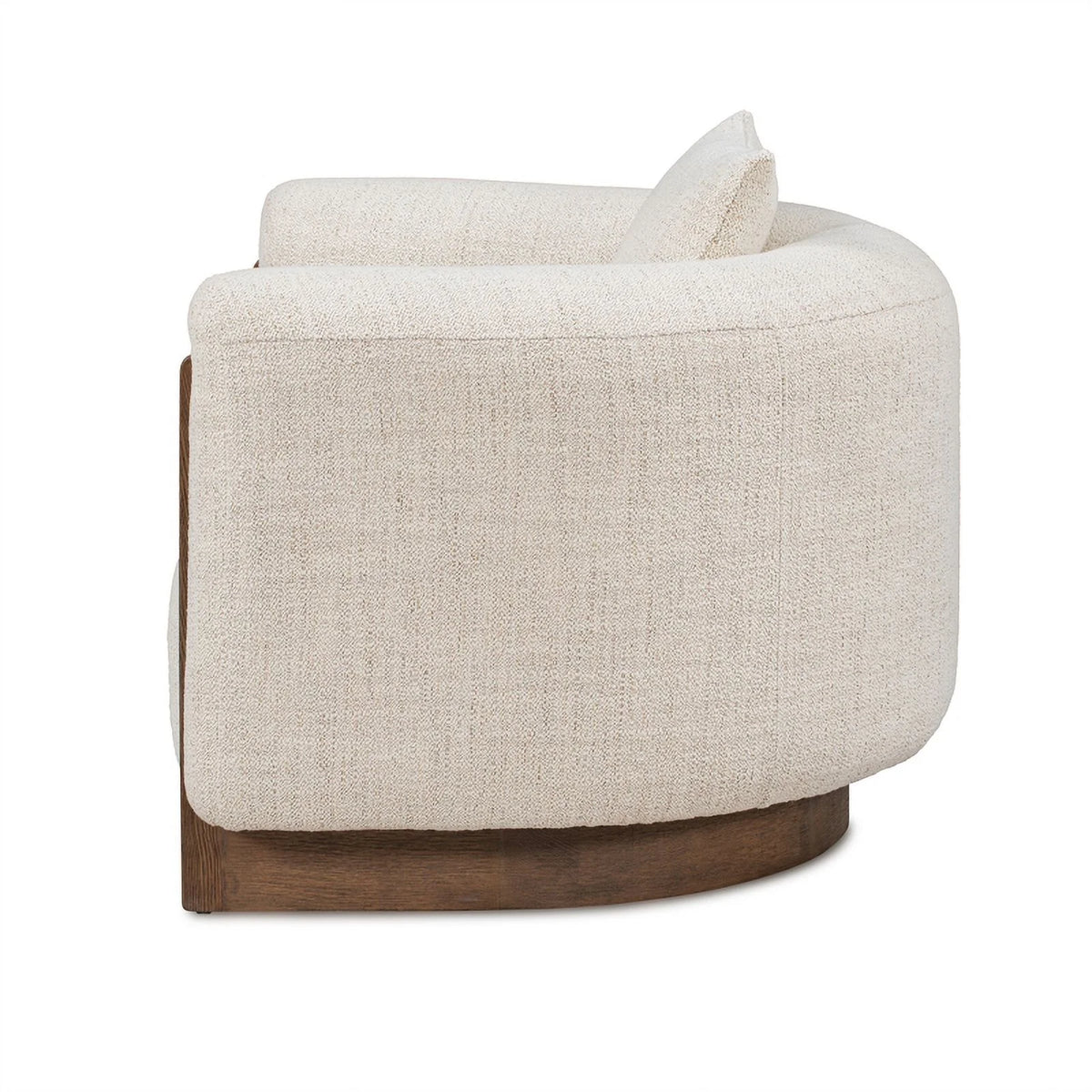 Cream Fabric Accent Chair J76255