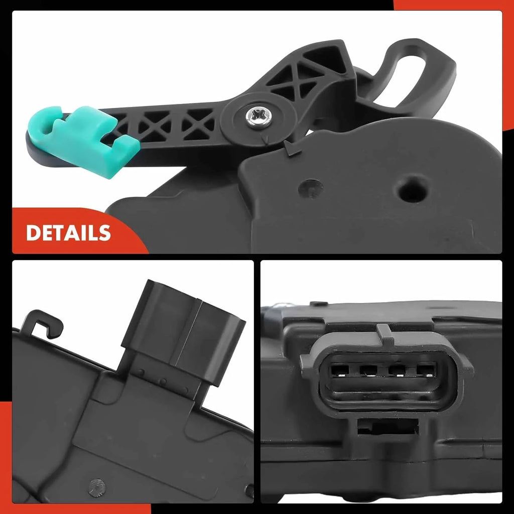 Sliding Door Power Lock Actuators Motors Replacement 2-PC Set B506249