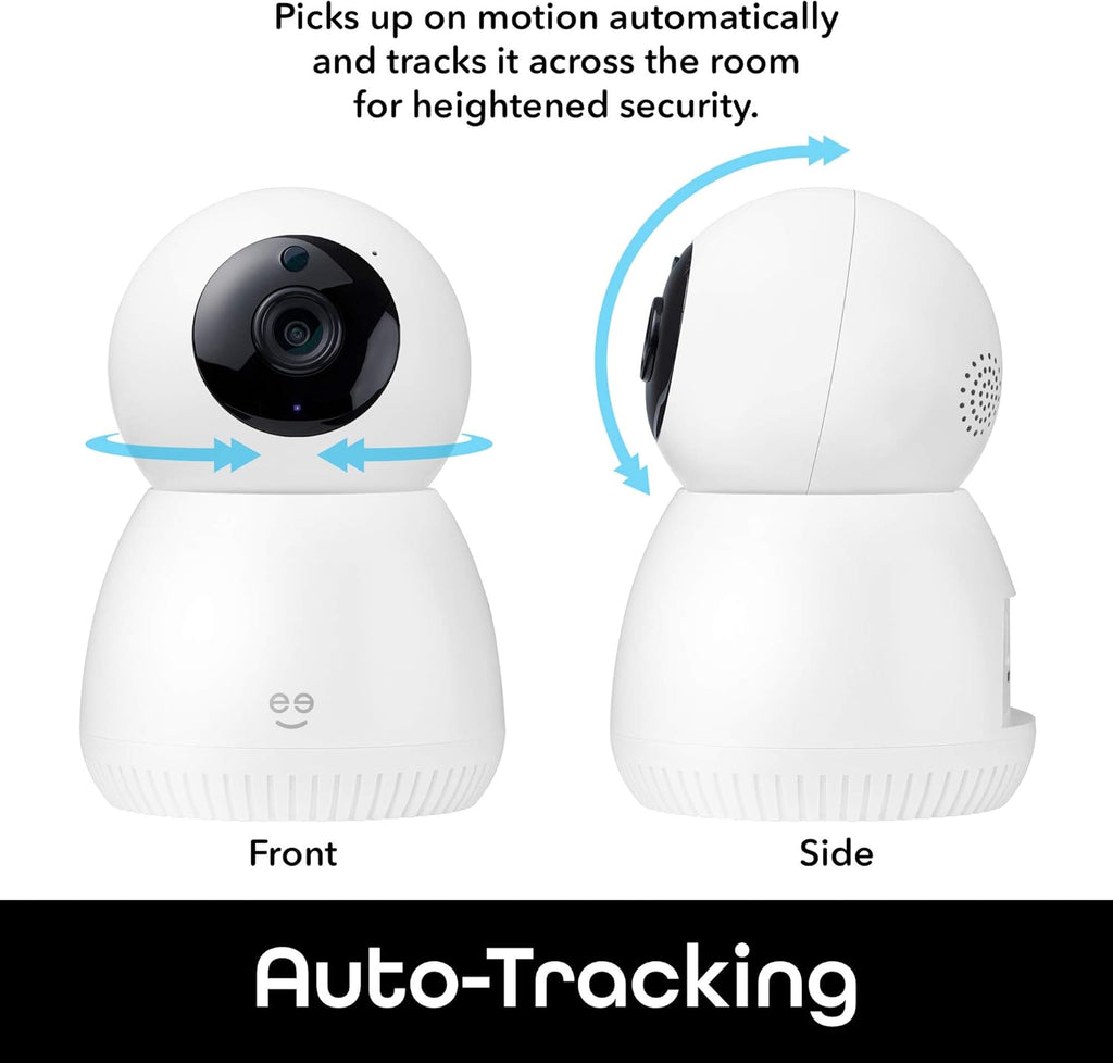 WiFi Indoor Smart Security Camera with Mounting Kit J625