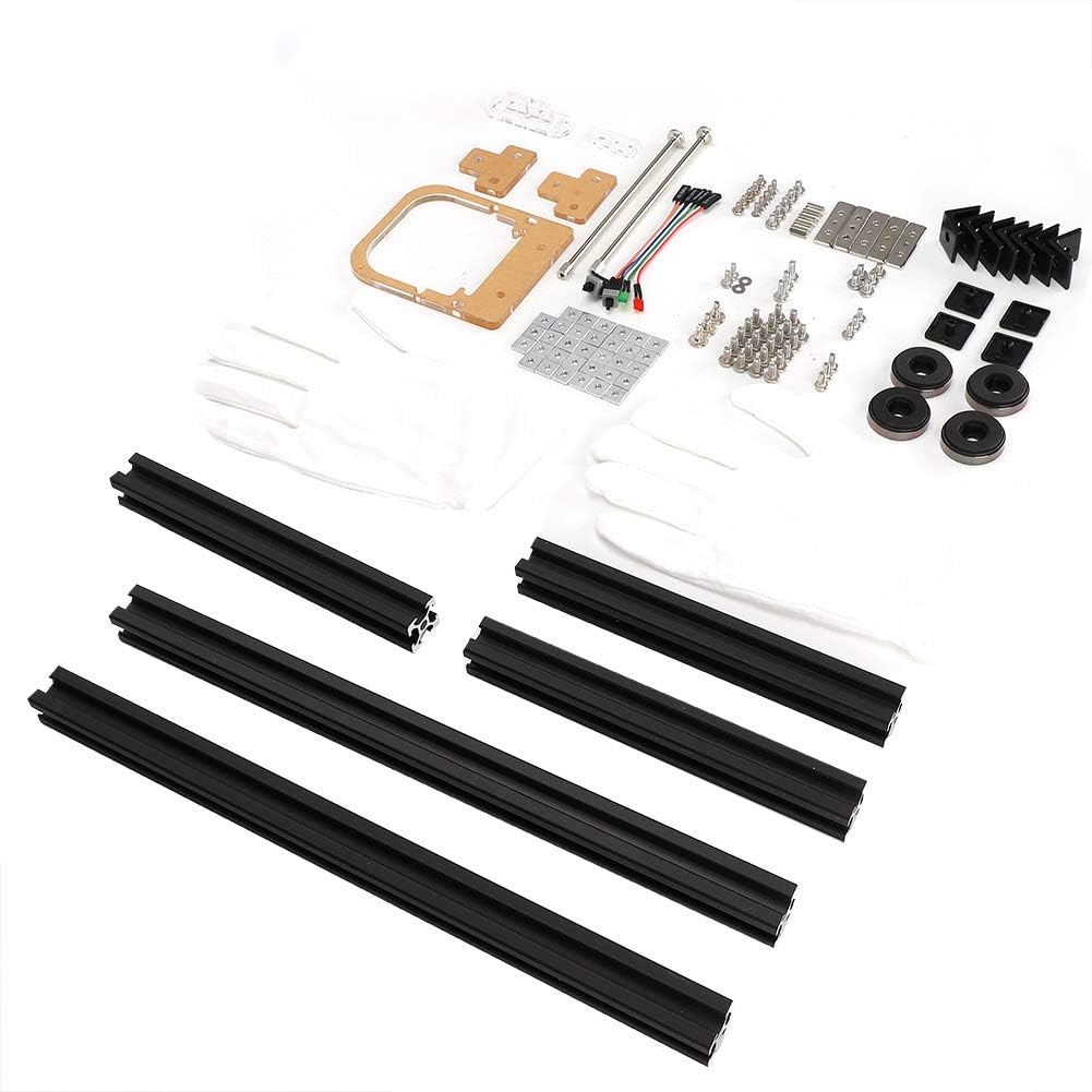 Black Aluminum Open Air Computer Test Bench Case A996