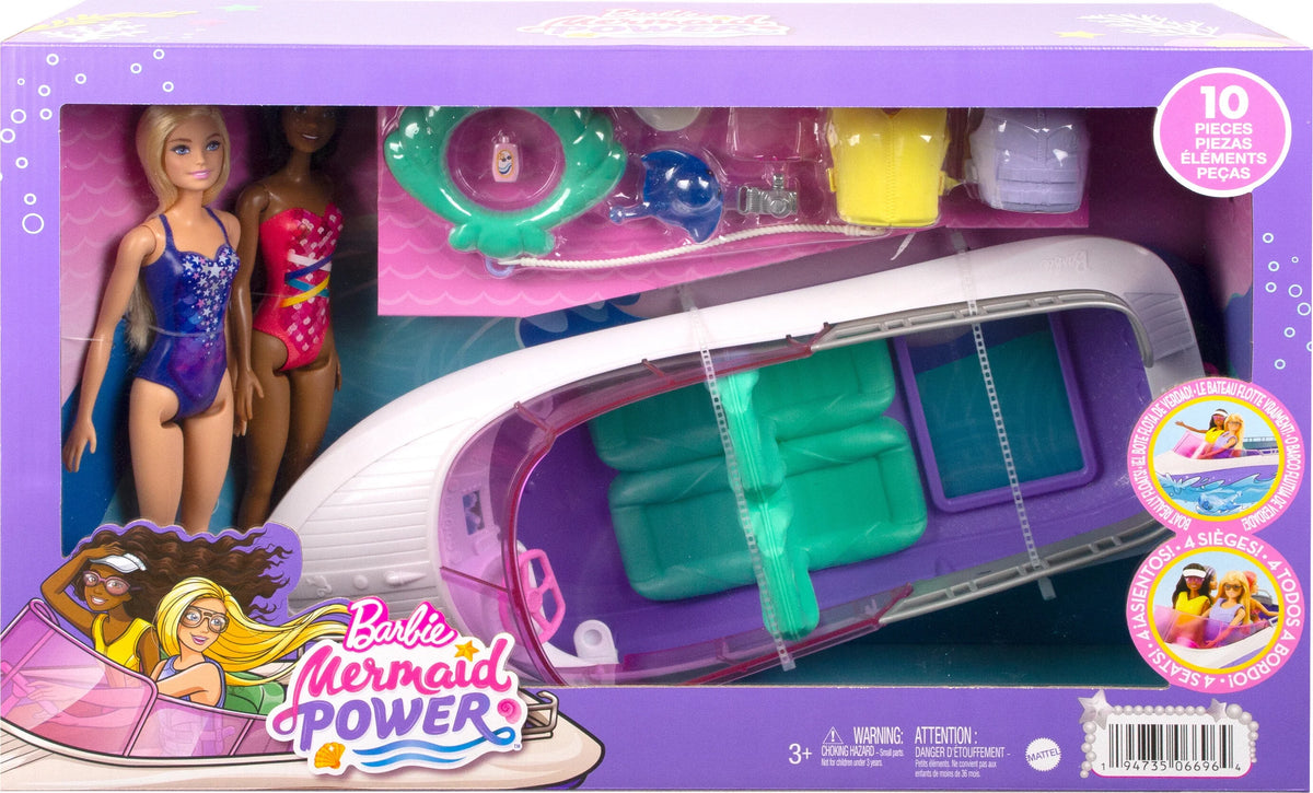Barbie Dolls with Boat Playset M4459