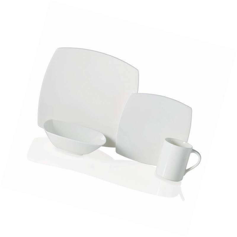 White 4 Piece Place Setting X673