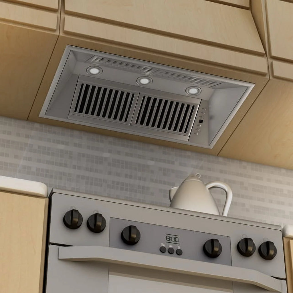 40 in. 1200 CFM Stainless Steel Range Hood Insert S7442