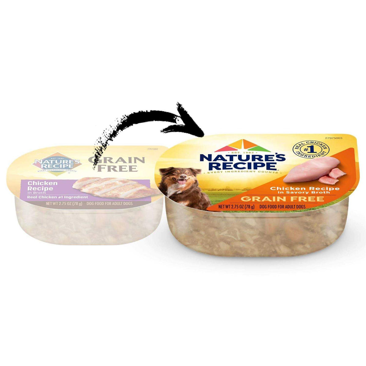 Grain Free Chicken Recipe in Broth Wet Dog Food I2038