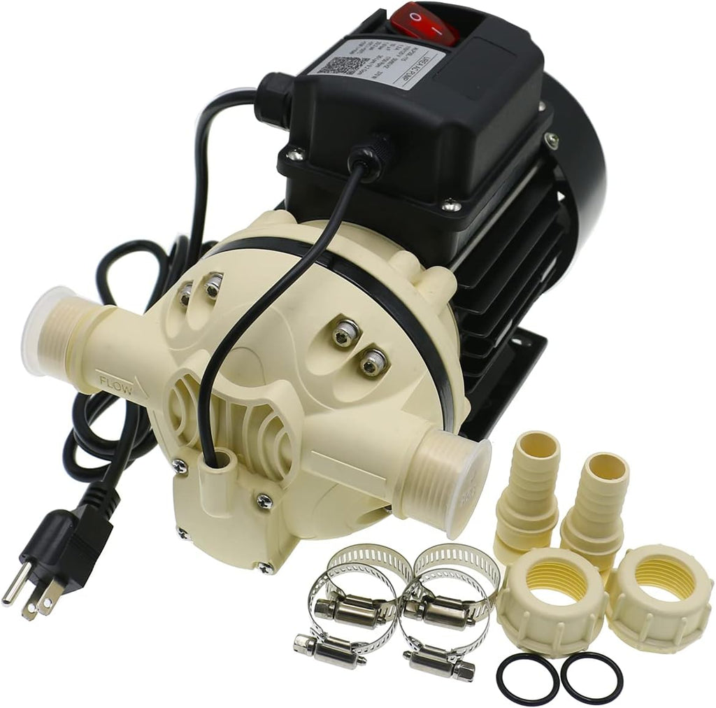 Industrial Water Pressure Pump, 9.2 GPM, 115VAC, 23PSI, 370W K380362