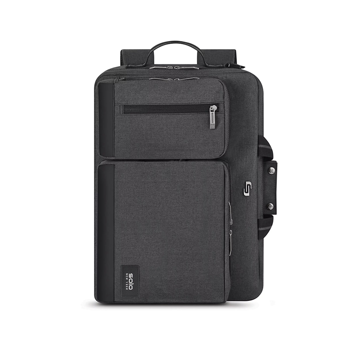 Gray Laptop Briefcase Backpack M620