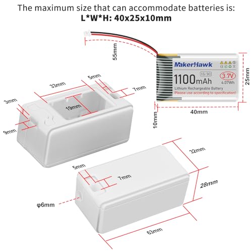 ESP32 LoRa V3 Development Board with 1100mAh Battery and N30 Protect Case Set L833024