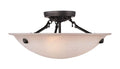 Bronze 3 Light Ceiling Mount Z63930