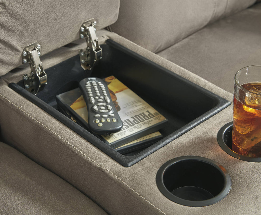 Reclining Loveseat with Console K75523