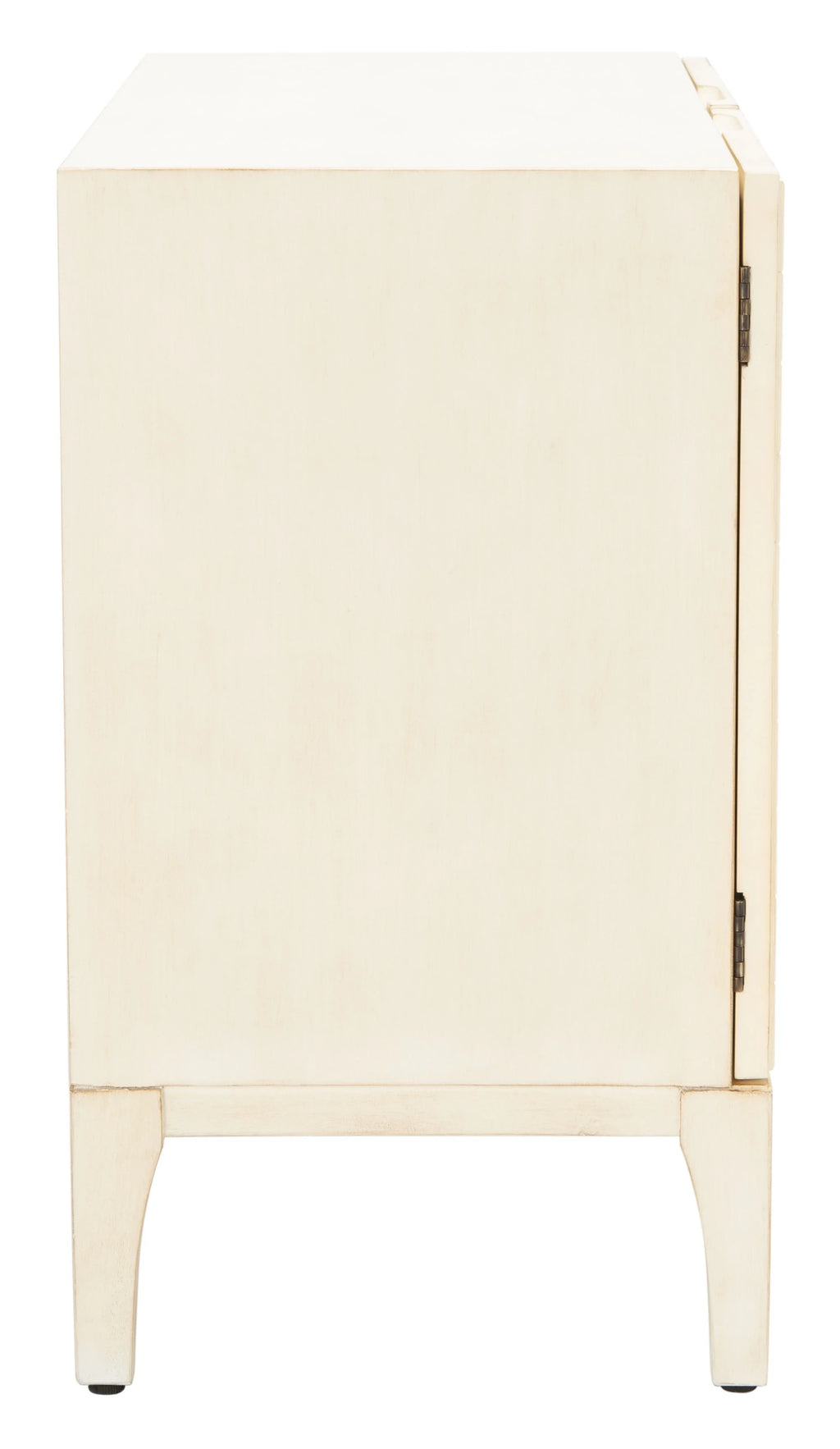 Antique White 2 Door 1 Shelf Chest V67505