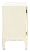 Antique White 2 Door 1 Shelf Chest V67505