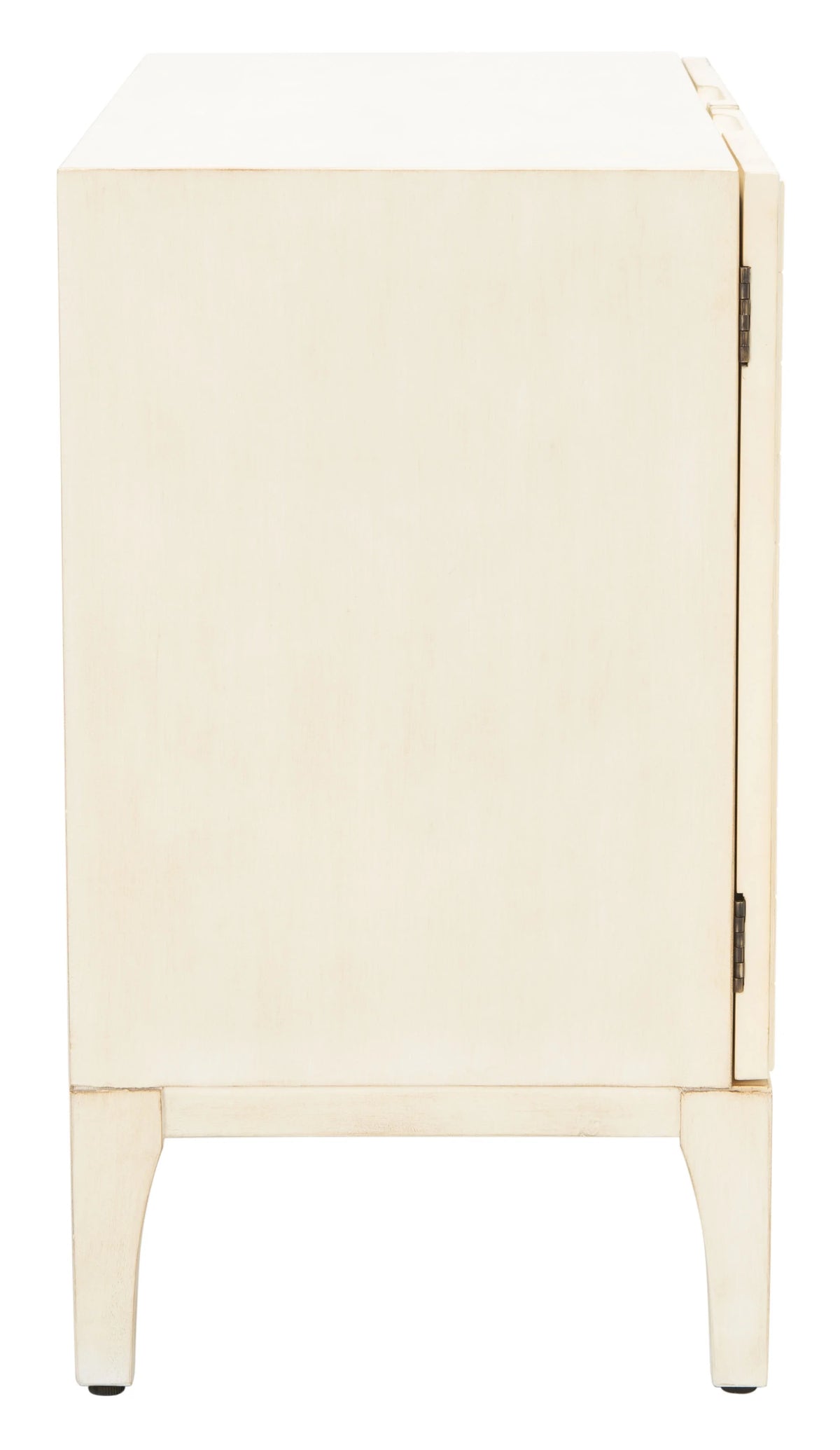Antique White 2 Door 1 Shelf Chest V67505