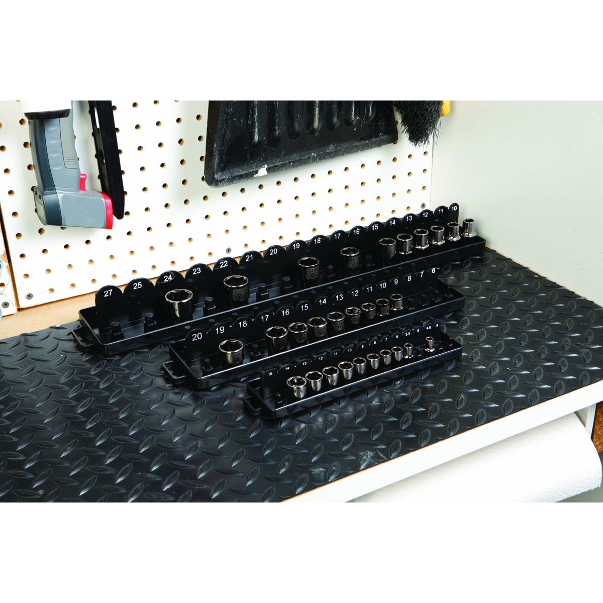 3 Piece Metric Socket Tray Organizer G50306