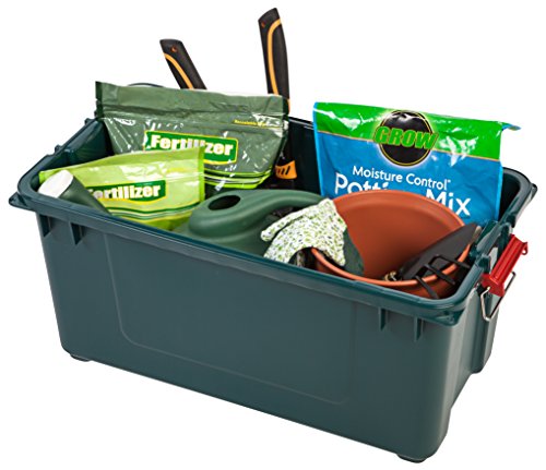 21 Gal Black 4 Pack Storage Bin A826623