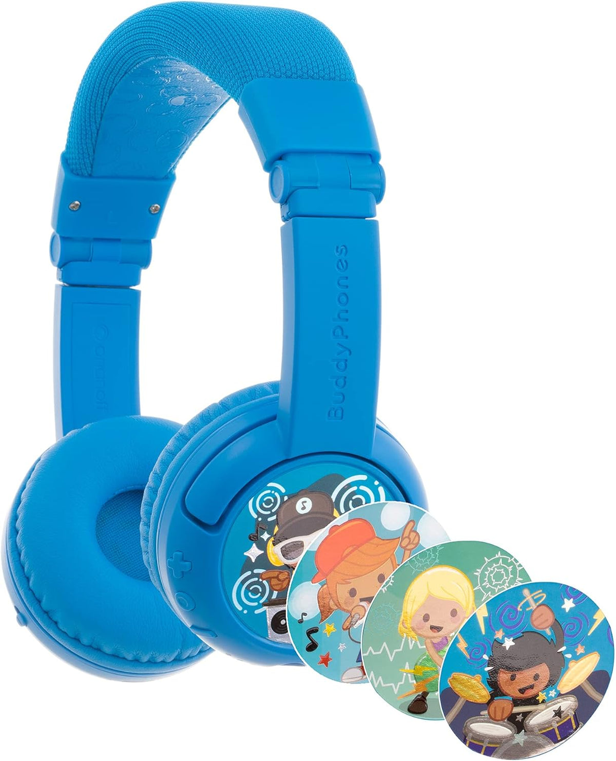 Rose Pink Wireless Bluetooth Kids Headphones Pack of 2 L914446