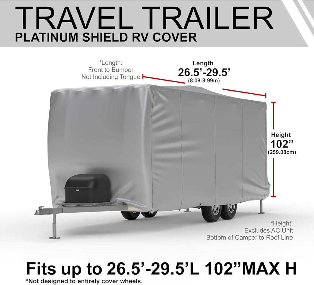 Weatherproof RV Cover for 29.5' - 32.5' Travel Trailer X316189