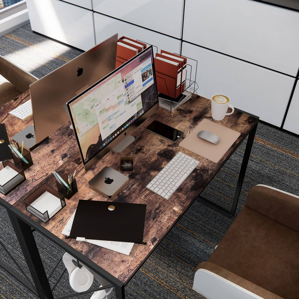 Rustic Folding Computer Desk Q789080