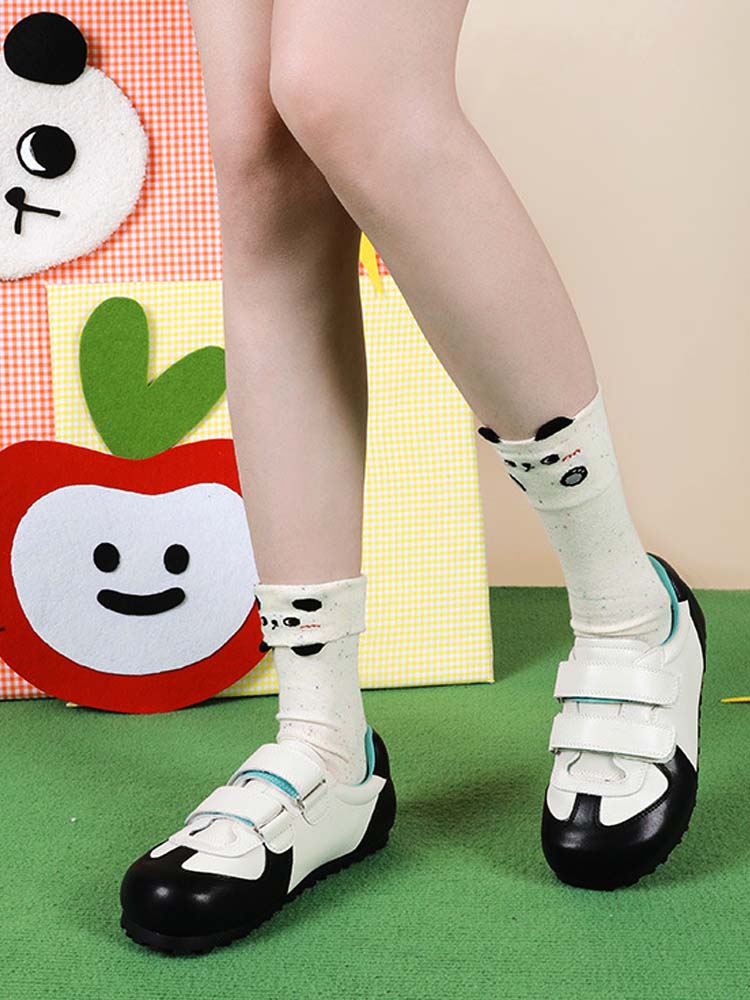 Cartoon Panda Pattern Socks L742