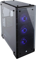 Black Mid-Tower Case with 3 RGB Fans K617