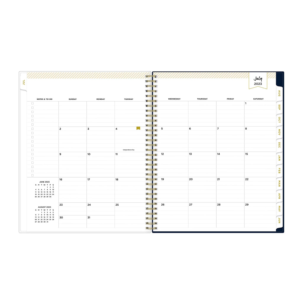 8.5x11 Weekly Monthly Planner Z657