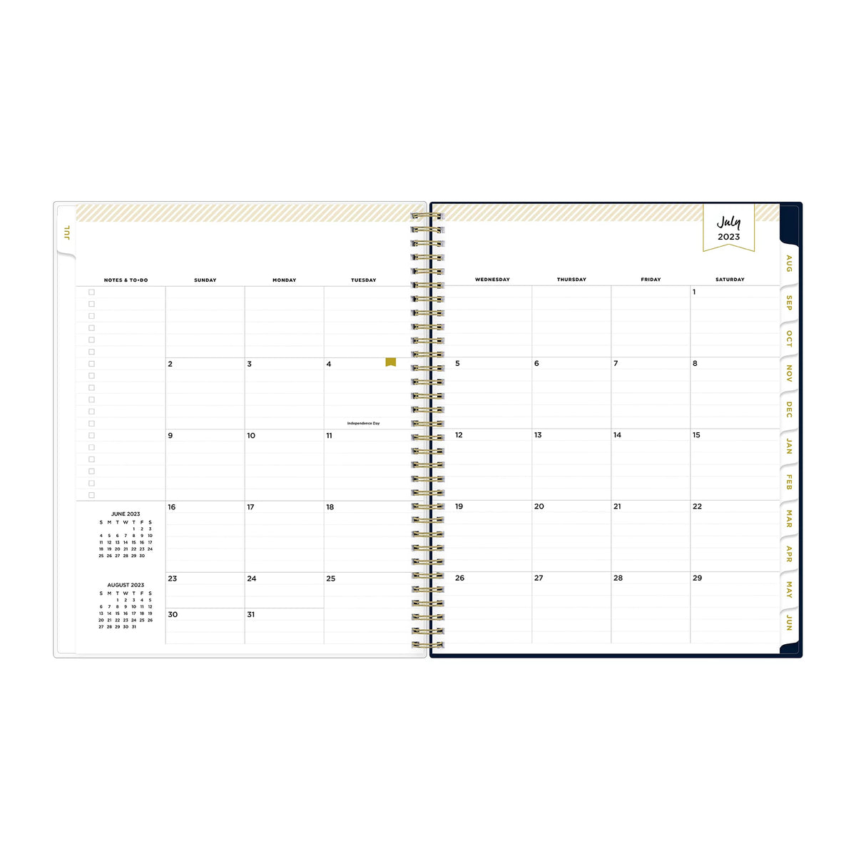 8.5x11 Weekly Monthly Planner Z657