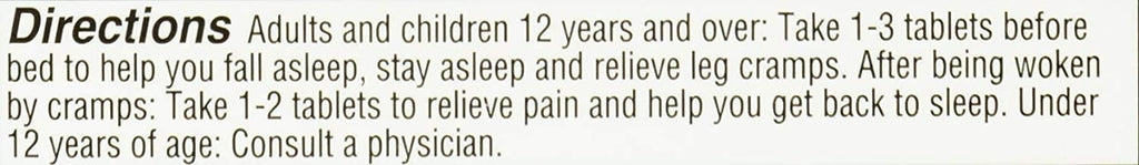 50 Count Leg Cramps PM Tablets M204953