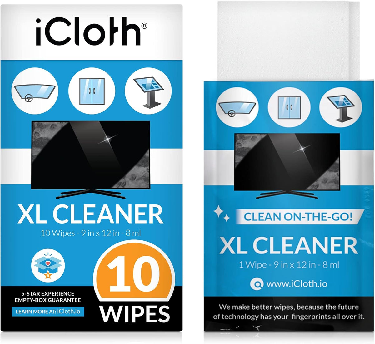 Screen Cleaning Wipes 100 Individually Wrapped C9778
