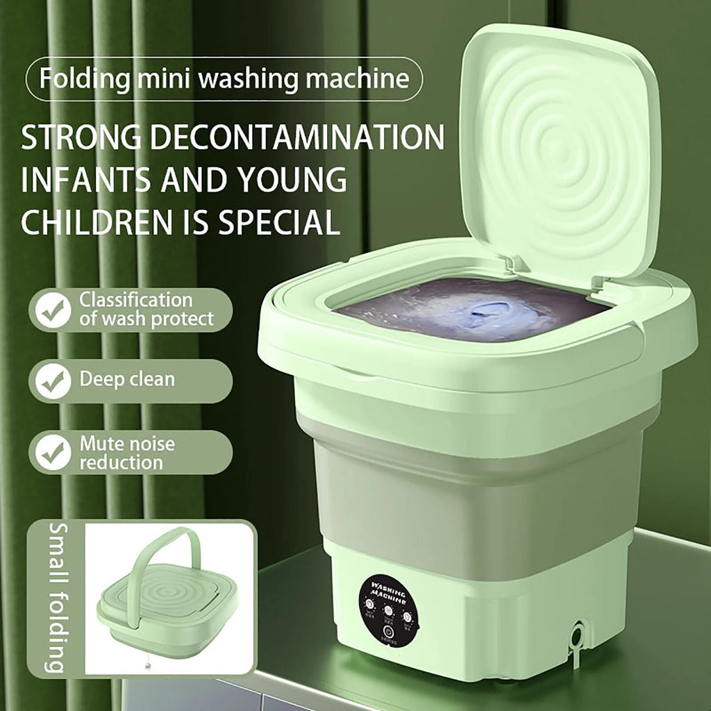 8L Portable Mini Washing Machine with Spin Dryer A18172