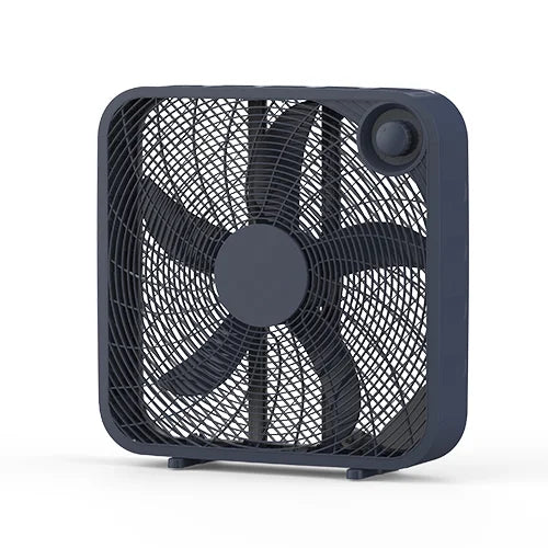 Black 3-Speed Portable Box Fan Y3025