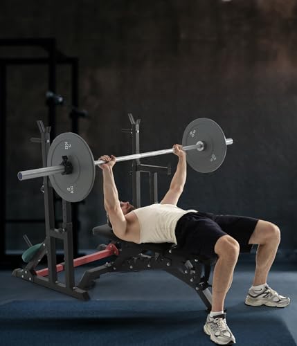 Adjustable Short Squat Rack with J-hooks R30740