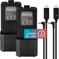 2 Pack 3800 mAh Extended Battery with USB Charging Cables G35393