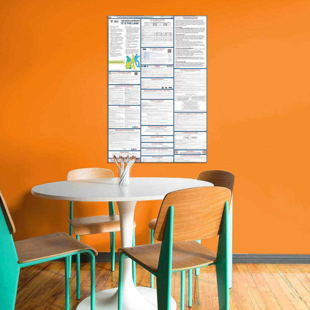 Connecticut State and Federal Labor Law Poster (Spanish) J46516