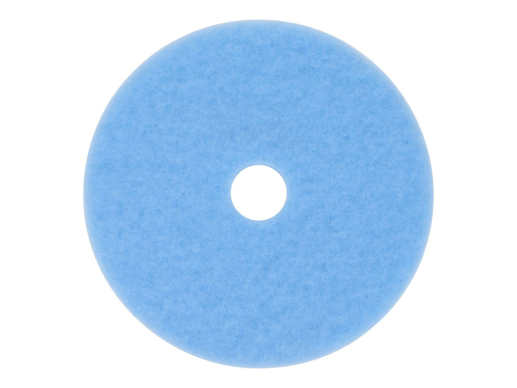 Sky Blue Hi-Performance Burnish Pad, 20 in, 5/Case C546
