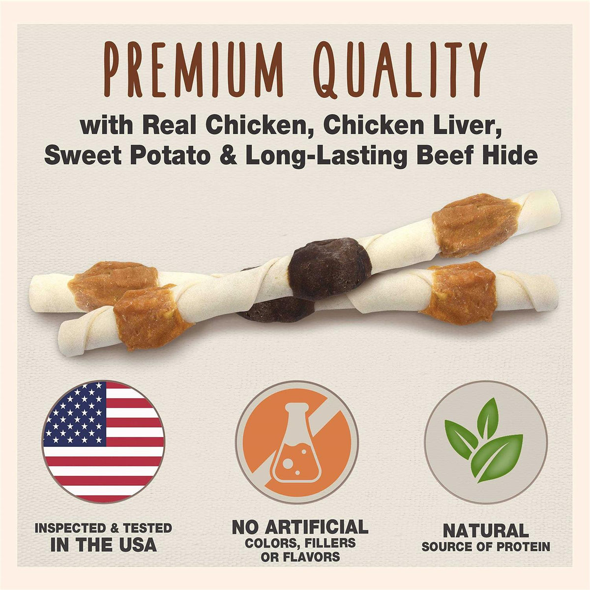 Rawhide Dog Treats C2729
