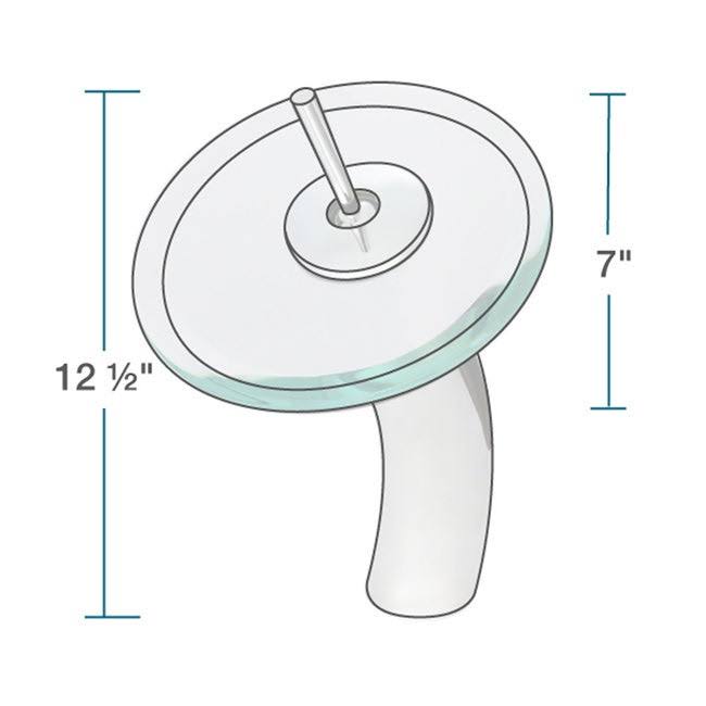 Bathroom Waterfall Faucet Ensemble U261524
