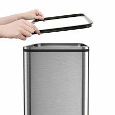 13 Gallon Automatic Touchless Sensor Kitchen Trash Can M2776