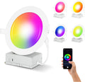 4 Pack Ultra-Thin 4 Inch Smart Recessed Lighting G114