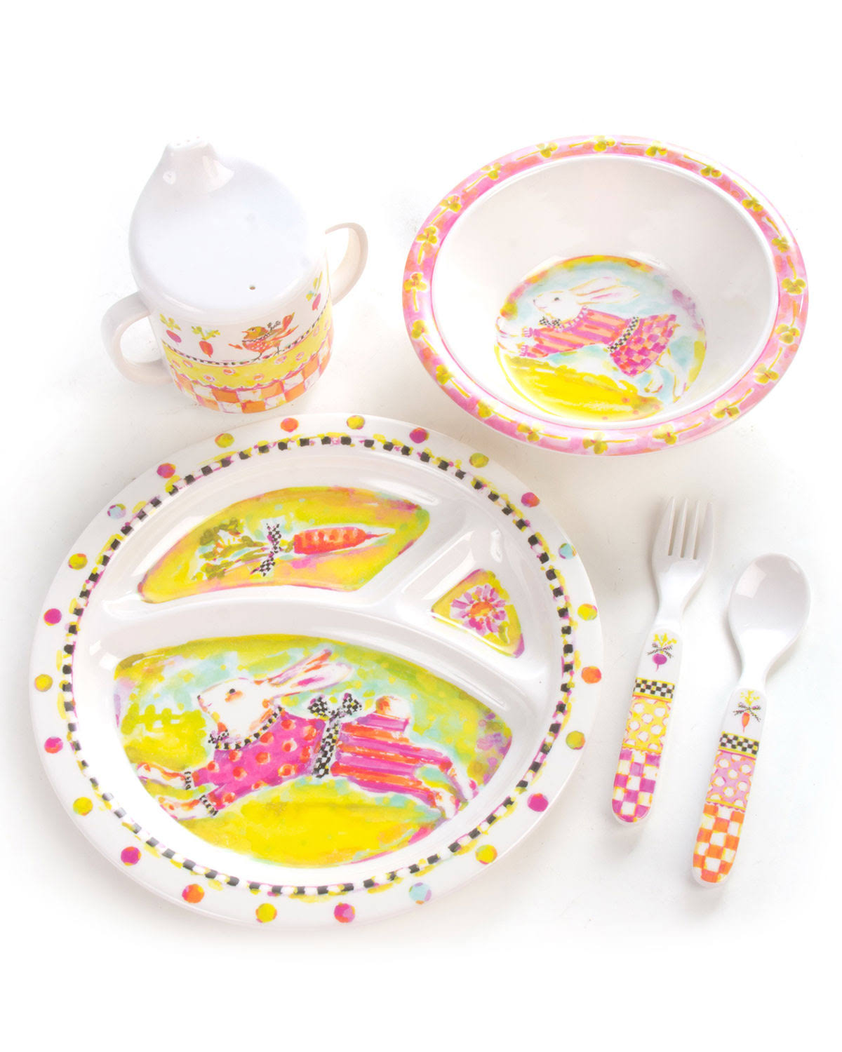 Toddlers Bunny Dinnerware Set C322444