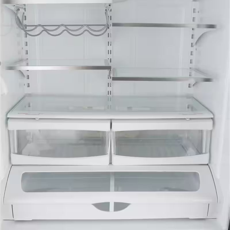 20 cu. ft. Counter Depth French Door Refrigerator in White C363