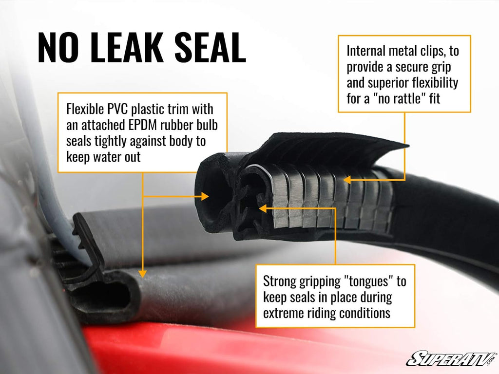 Heavy Duty Scratch-Resistant Full Windshield J735353