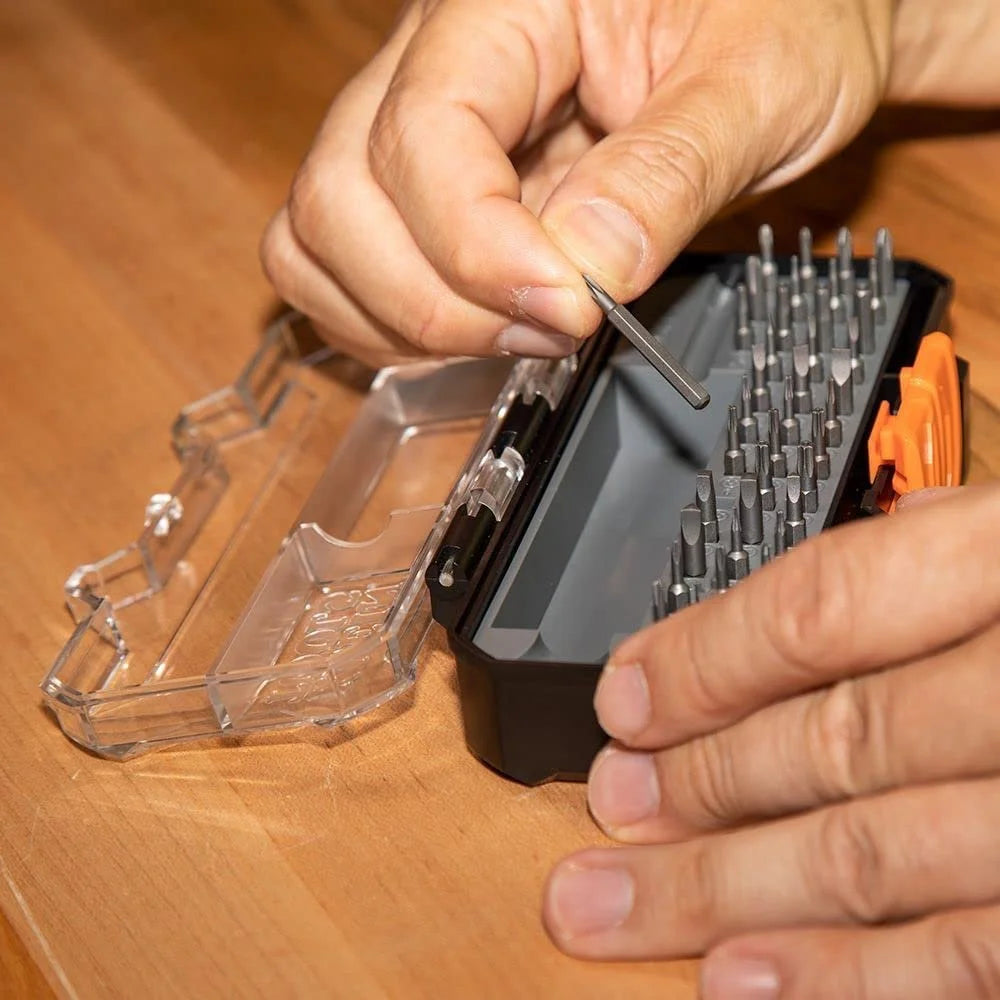Precision Screwdriver Set with Case, 39 Bits X401279