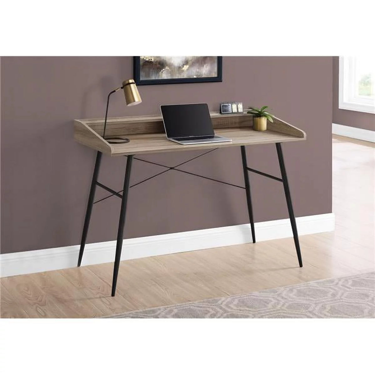 48 in. Metal Computer Desk D705